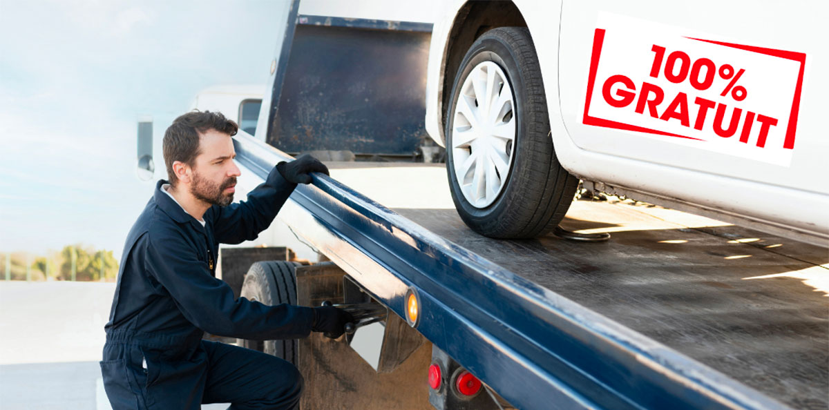Enlèvement épave gratuit Enlèvement épave gratuit